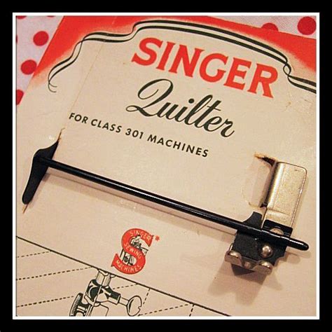 Singer 301, 401A sewing machine Quilting Attachment - should look for ...