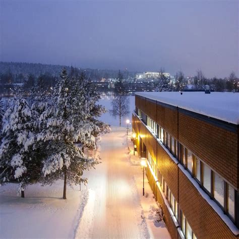 UEF - Kuopio campus, winter