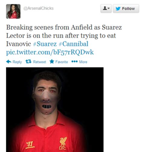 How Twitter reacted to the Luis Suarez biting incident · The 42