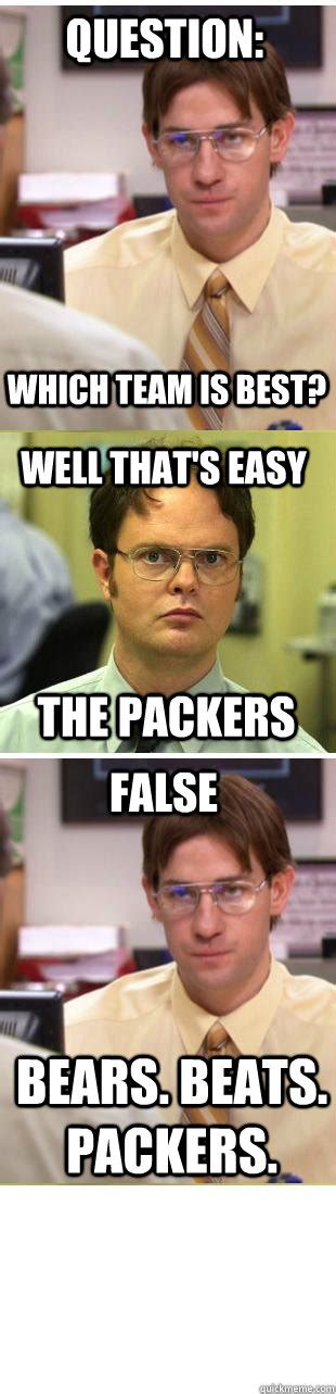 Packers vs Bears memes | quickmeme