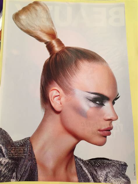 Futuristic … | Futuristic makeup, Futuristic hair, Catwalk makeup