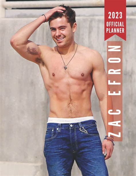 Buy Zac Efron 2023 Planner: Zac Efron Monthy Weekly Daily Planner 2023 ...