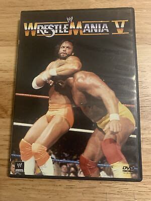 WWE - WWF - WrestleMania 5 (DVD, 2013) Authentic US Release ...