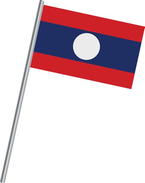 Laos flag symbol 13836272 PNG