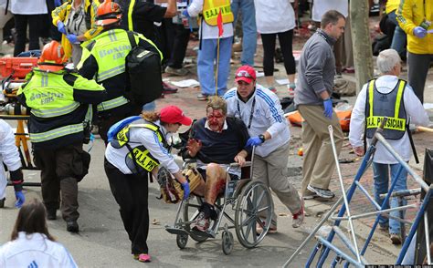 Boston Marathon Bombing (GRAPHIC PHOTOS) | HuffPost