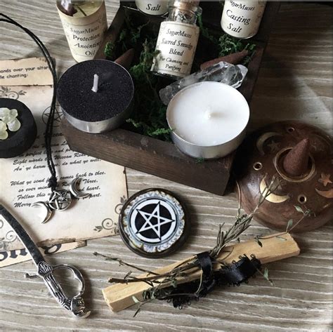 Altar Witch Box Ritual Kit Wicca Pagan Goddess Handmade Supplies ...