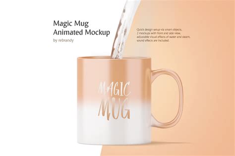 Magic Mug Animated Mockup :: Behance
