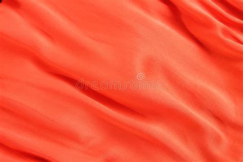 Orange Silk with Texture of Moire Stock Image - Image of glancing, fashion: 16806965