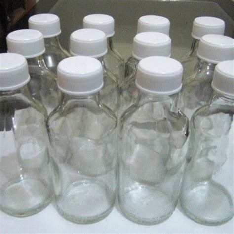 Jual Botol Kaca Tutup Plastik 150ml - Kota Depok - Nur | Tokopedia