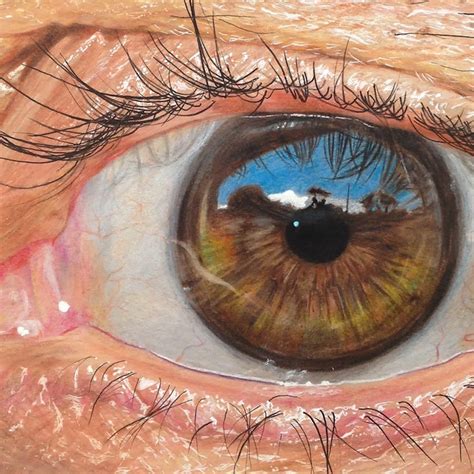 Eyes Drawing Color