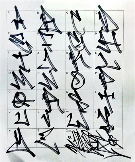 Graffiti Letters: 61 graffiti artists share their styles | Bombing ...