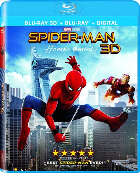 Spider-Man: Homecoming (3D Blu-ray Review) at Why So Blu?