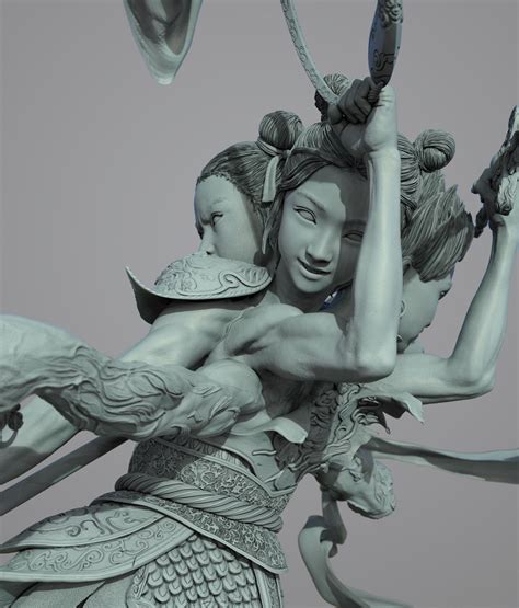 ArtStation - Nezha, Qi Sheng Luo | Character design, Chinese mythology, Fantasy art