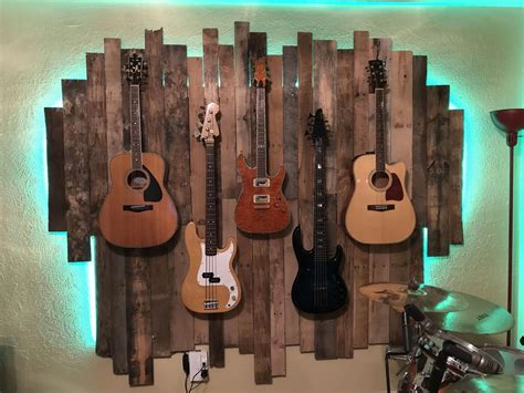 Guitar Wall Mount Ideas For Musicians - Wall Mount Ideas