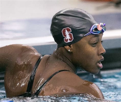 Simone Manuel Stanford Swim Team 2015 One of the first 3 African ...