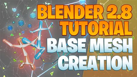 Creating a base mesh for animation - Blender 2.8 Tutorial - YouTube