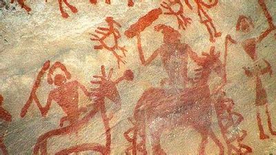 Cave Paintings Of The Early Men At Bhimbetka: Madhya Pradesh | Youth Ki ...