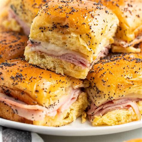 Recipe For Ham And Cheese Sliders With Hawaiian Rolls | Deporecipe.co