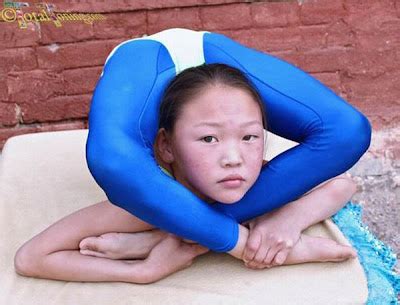 Curious, Funny Photos / Pictures: Chinese gymnastics training - 38 Pics