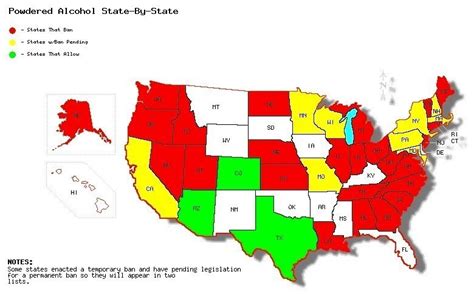 Supermajority of States Bans Powdered Alcohol | Hispanic PR Wire