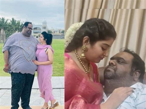 Tamil actress Mahalakshmi brutally trolled after photos with hubby Ravindar Chandrasekaran go ...