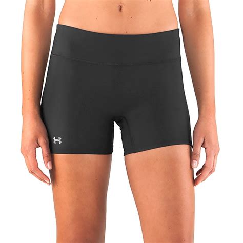 Under Armour Women's Authentic 4" Compression Shorts - Black - Walmart.com