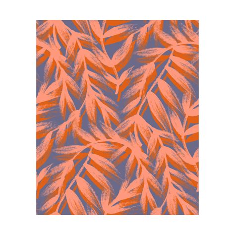 Painted Orange Leaves | carolinadiazb's Artist Shop | Orange leaf, Painted leaves, Leaf pattern