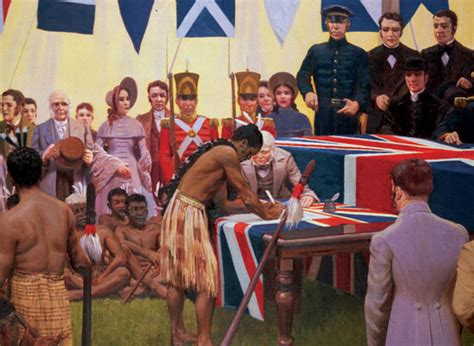 Illustration Showing The Signing Of The Treaty Of Waitangi, 48% OFF