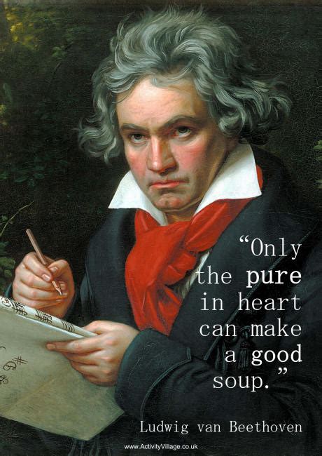 Beethoven Quote Poster