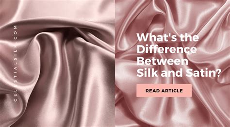 What’s the Difference Between Silk and Satin? – Celestial Silk