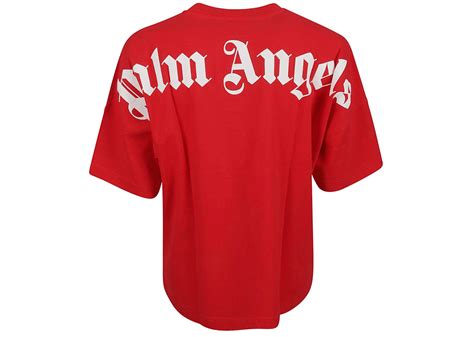 Palm Angels Classic Red T-Shirt - Step Up Sneakers