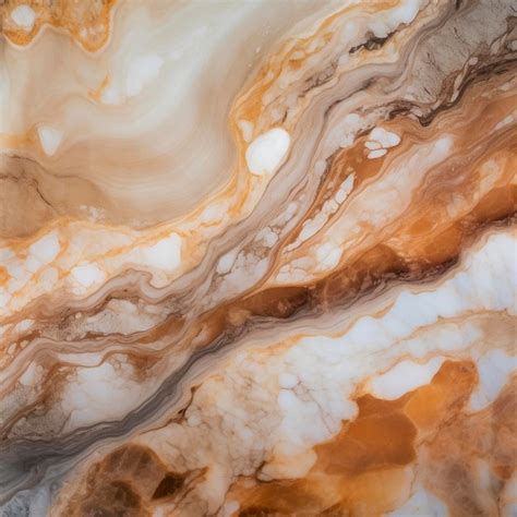 Premium Photo | A marble wall with a brown marble pattern