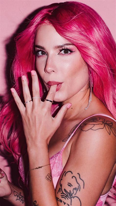 750x1334 beauitful, halsey, pink hair, iphone 7, iphone 8, 750x1334 , background, 25582, halsey ...