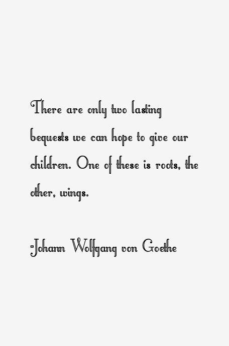 Johann Wolfgang von Goethe Quotes & Sayings