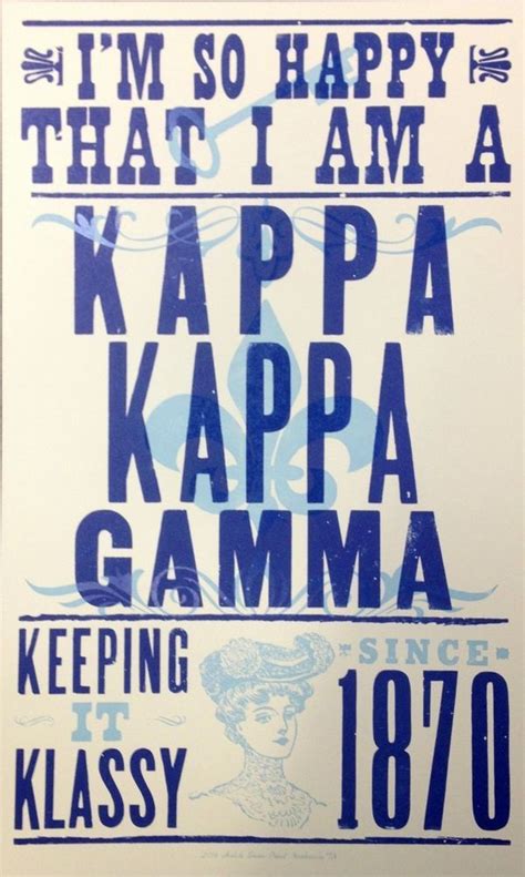 Kappa Kappa Gamma (KKG) Sorority Hatch Show Print Poster | eBay | Kappa ...