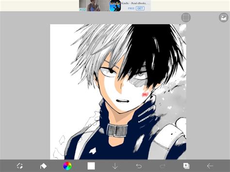 Todoroki Manga Colouring | Anime Amino