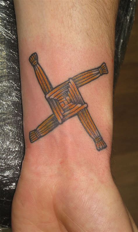 st brigid's cross tattoo - directionstovanwertohio