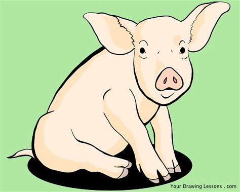 Pig drawing | Flickr - Photo Sharing!