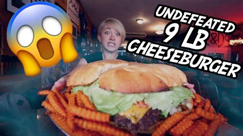 UNDEFEATED 9LB BIG DADDY BURGER CHALLENGE - YouTube