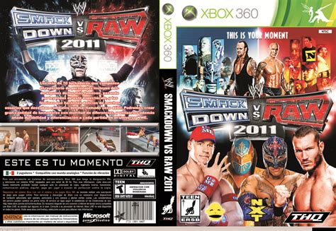 Viewing full size WWE Smackdown Vs Raw 2011 box cover