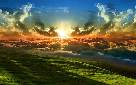 Sun Rays Through Clouds Wallpapers - Wallpaper Cave