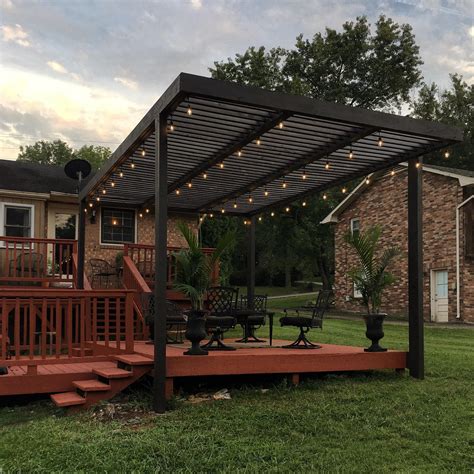 I made my mom a canopy for our backyard deck : r/Design