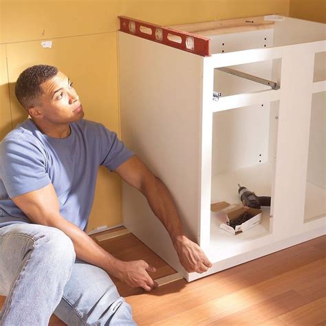 How to Install Cabinets Like a Pro | Installing cabinets, Installing ...