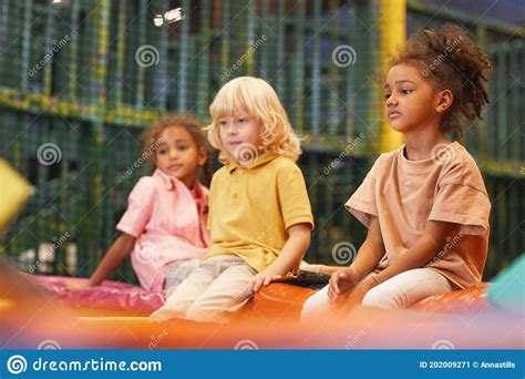Friends Playing in the Park Stock Image - Image of learning, indoors: 202009271