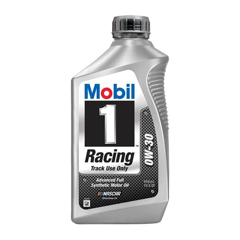 Mobil 1 Racing Full Synthetic Motor Oil 0W-30, 1 Quart - Walmart.com - Walmart.com