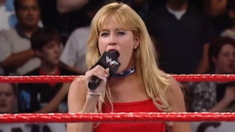 Lilian Garcia sings the national anthem: SmackDown, Sept. 13, 2001 ...