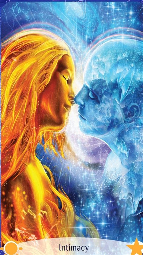 Chakra Reading Cards ~Intimacy 😇 | Twin flame art, Flame art, Twin ...