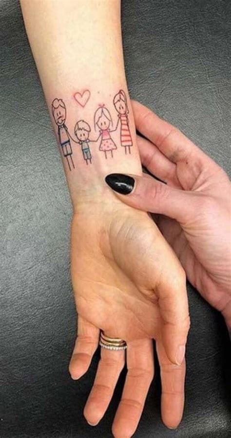 25 Best Family Tattoo Ideas for Your Inspiration [2024 Designs]