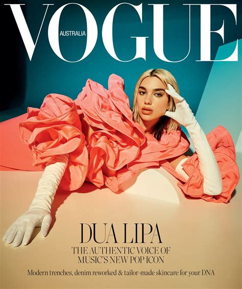 DUA LIPA for Vogue Magazine, Australia April 2020 – HawtCelebs