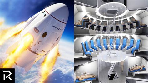 Inside Elon Musk's SpaceX Starship - YouTube